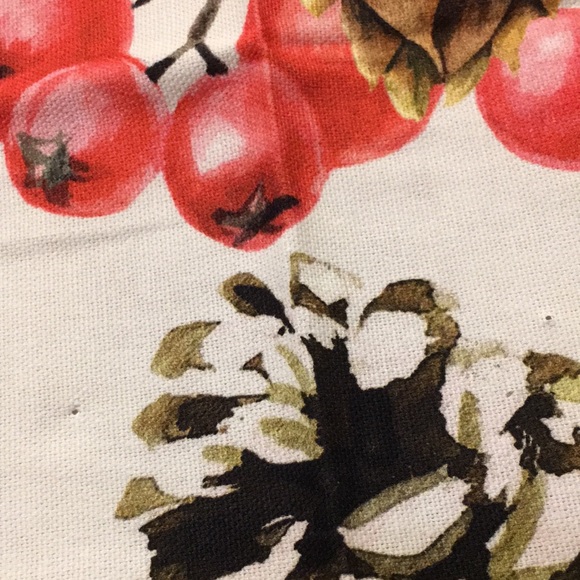 Michel Design Works Winter Christmas Pine Botanical Floral Kitchen Towel NWT - Picture 9 of 16